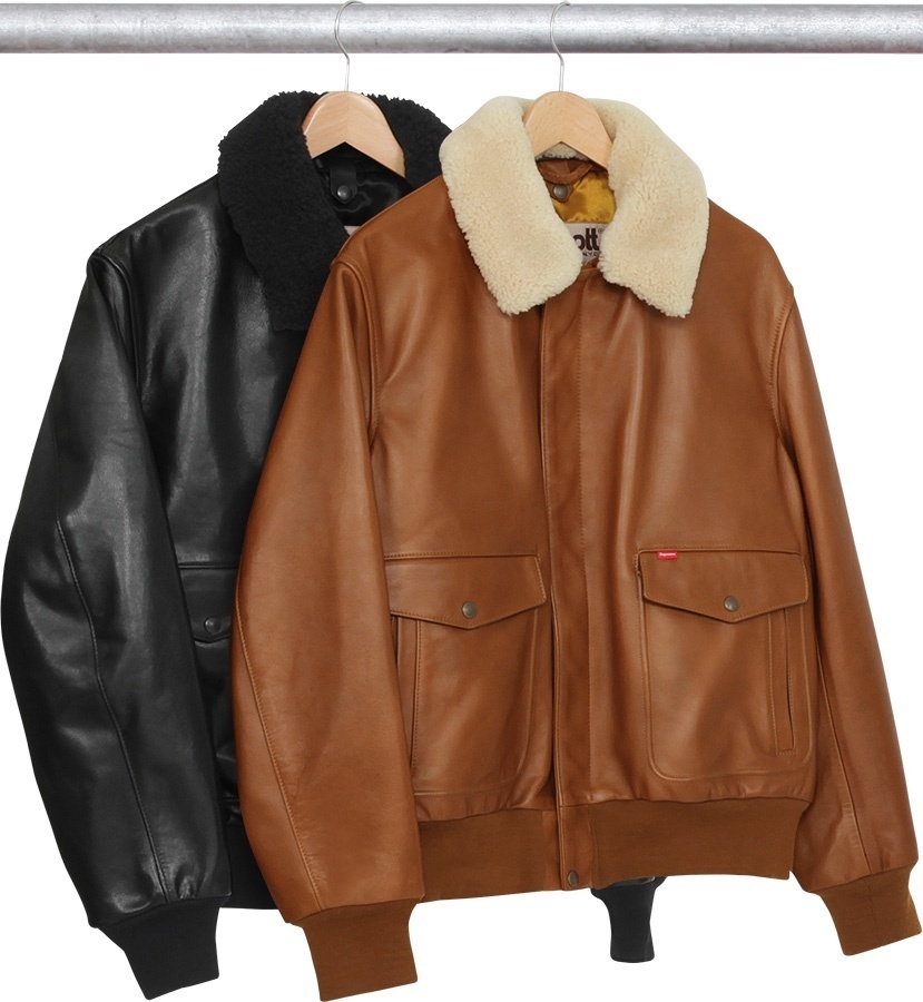 Supreme®/Schott® Leather A-2 Flight Jacket